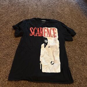 Scarface Graphic Tee in Black by JAZZWE